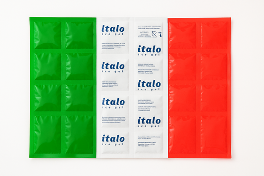 Una lámina de 6 celdas de hielo sintético ayuda a hidratar