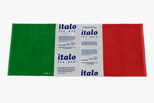 Foglietto da 12 cellette di ghiaccio sintetico fa idratare.